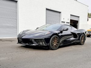 DC20 2PC GLOSS BRONZE SATIN BLACK BLACK HARDWARE