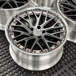 DB10 SATIN GUNMETAL POLISHED LIP SATIN RED HARDWARE DB10 SATIN GUNMETAL POLISHED LIP SATIN RED HARDWARE