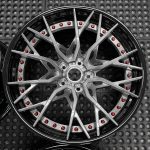 DC20 BRUSHED GREY GLOSS BLACK LIP RED HARDWARE DC20 BRUSHED GREY GLOSS BLACK LIP RED HARDWARE