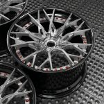 DC20 BRUSHED GREY GLOSS BLACK LIP RED HARDWARE DC20 BRUSHED GREY GLOSS BLACK LIP RED HARDWARE