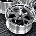 DC5 BRUSHED GREY POLISHED LIP BLACK HARDWARE DC5 BRUSHED GREY POLISHED LIP BLACK HARDWARE