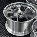 DC5 BRUSHED GREY POLISHED LIP BLACK HARDWARE DC5 BRUSHED GREY POLISHED LIP BLACK HARDWARE