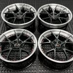 RS5 3PC CARBON FLASH BRUSHED ALUMINUM LIP SATIN RED HARDWARE RS5 3PC CARBON FLASH BRUSHED ALUMINUM LIP SATIN RED HARDWARE