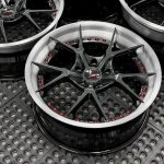 RS5 3PC CARBON FLASH BRUSHED ALUMINUM LIP SATIN RED HARDWARE RS5 3PC CARBON FLASH BRUSHED ALUMINUM LIP SATIN RED HARDWARE
