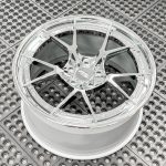 RS5 CHROME CENTER CHROME LIP SATIN SILVER INNER RS5 CHROME CENTER CHROME LIP SATIN SILVER INNER